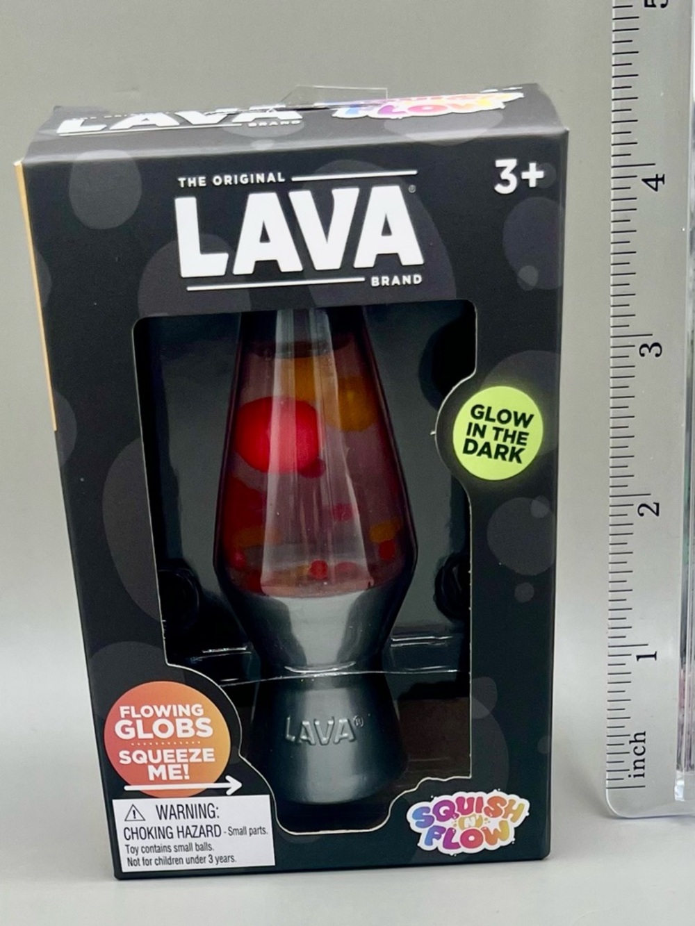Schylling The Original LAVA® Brand Squish N’ Flow – Glow-in-the-Dark Squishy Toy - Picture 11 of 11